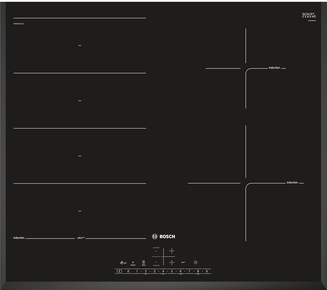 BOSCH PXE651FC1E Płyta indukcyjna niskie ceny i opinie w Media Expert