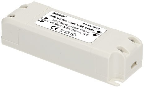 Orno ZL-1655 Alimentation 12v LED Pour Installation dans une Boîte de