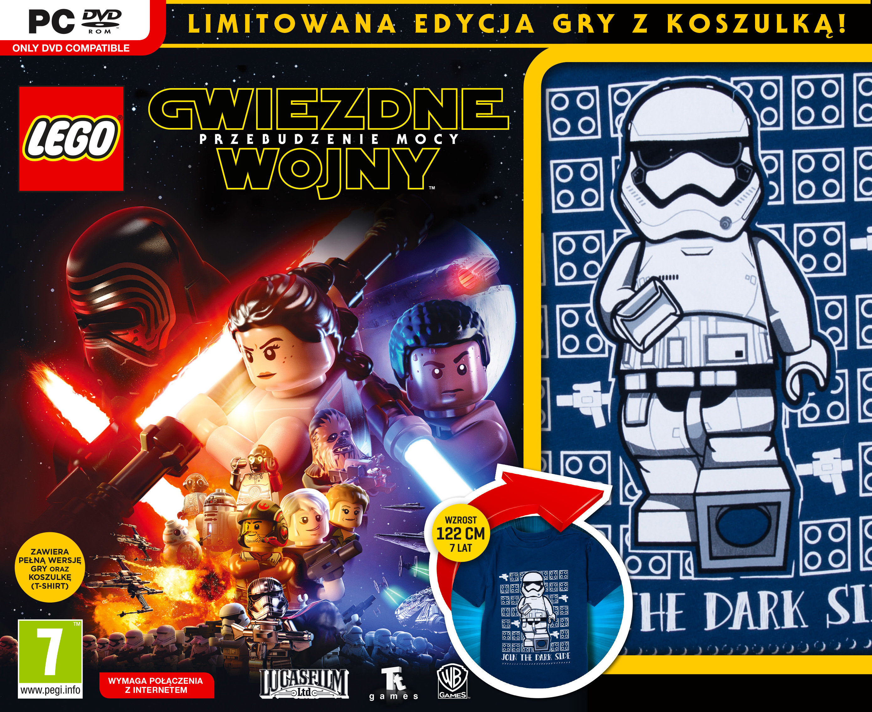 Jak Przejść Lego Star Wars Przebudzenie Mocy LEGO Star Wars: Przebudzenie Mocy + Koszulka ciemnoniebieska Gra PC