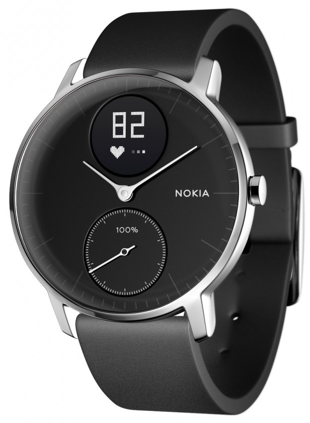 NOKIA Activite Steel HR Czarny Zegarek sportowy niskie ceny i