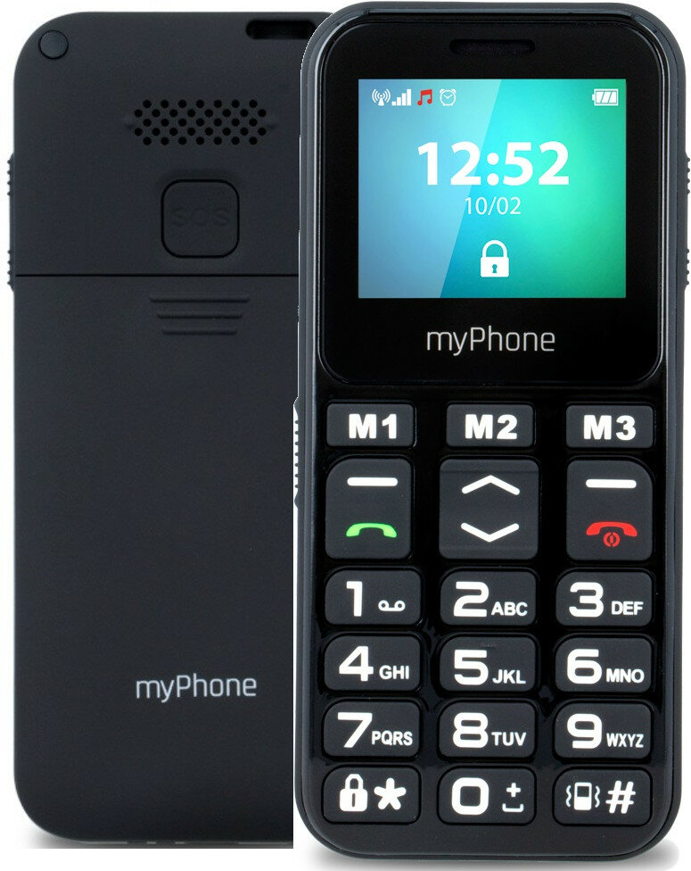 MYPHONE Halo Mini 2 Czarny Telefon - niskie ceny i opinie w Media Expert