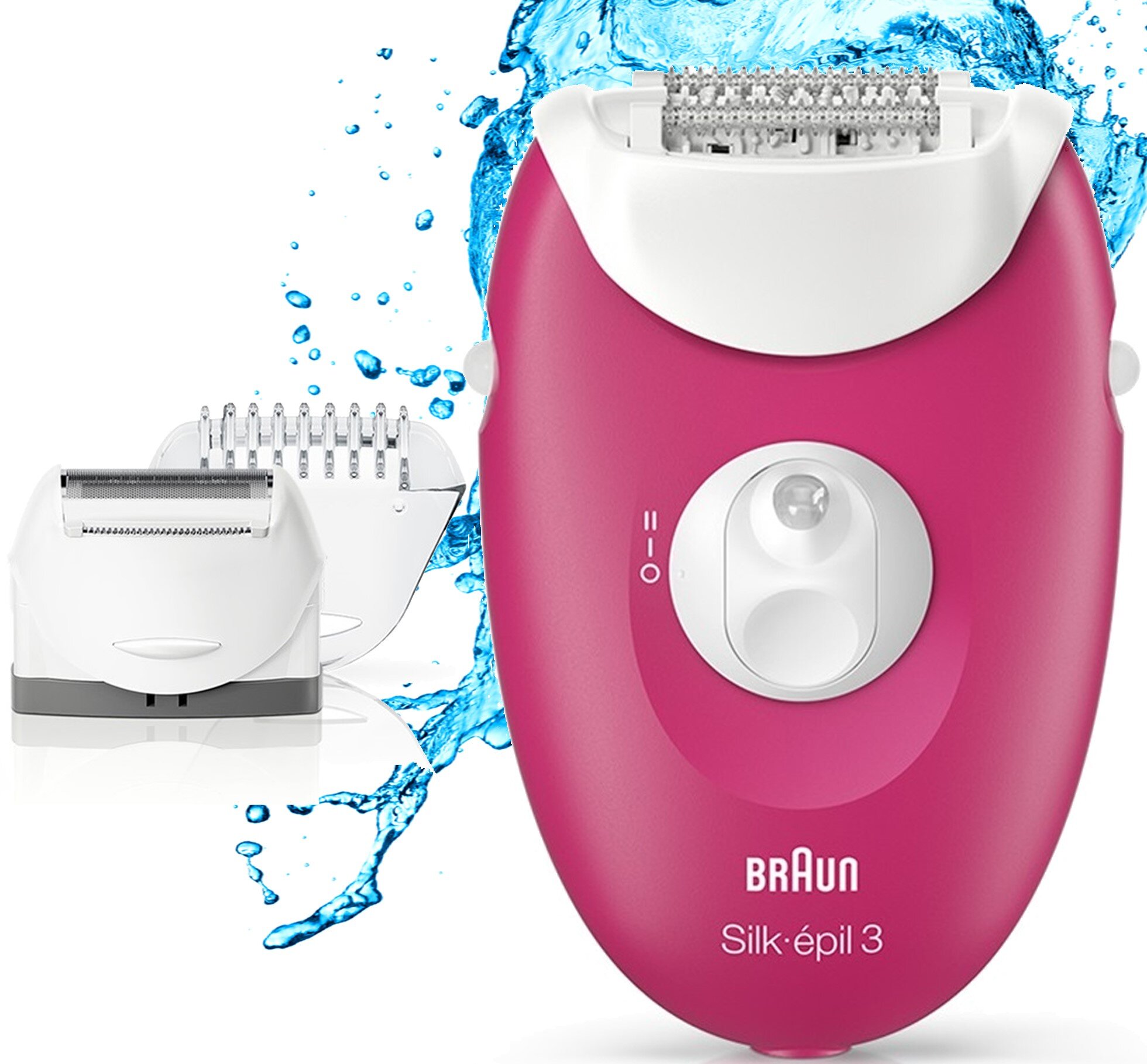 BRAUN Silkepil 3 3410 Depilator niskie ceny i opinie w Media Expert