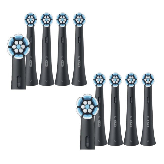 ORALB iO Gentle Care Czarny (8 szt.) Końcówka szczoteczki niskie