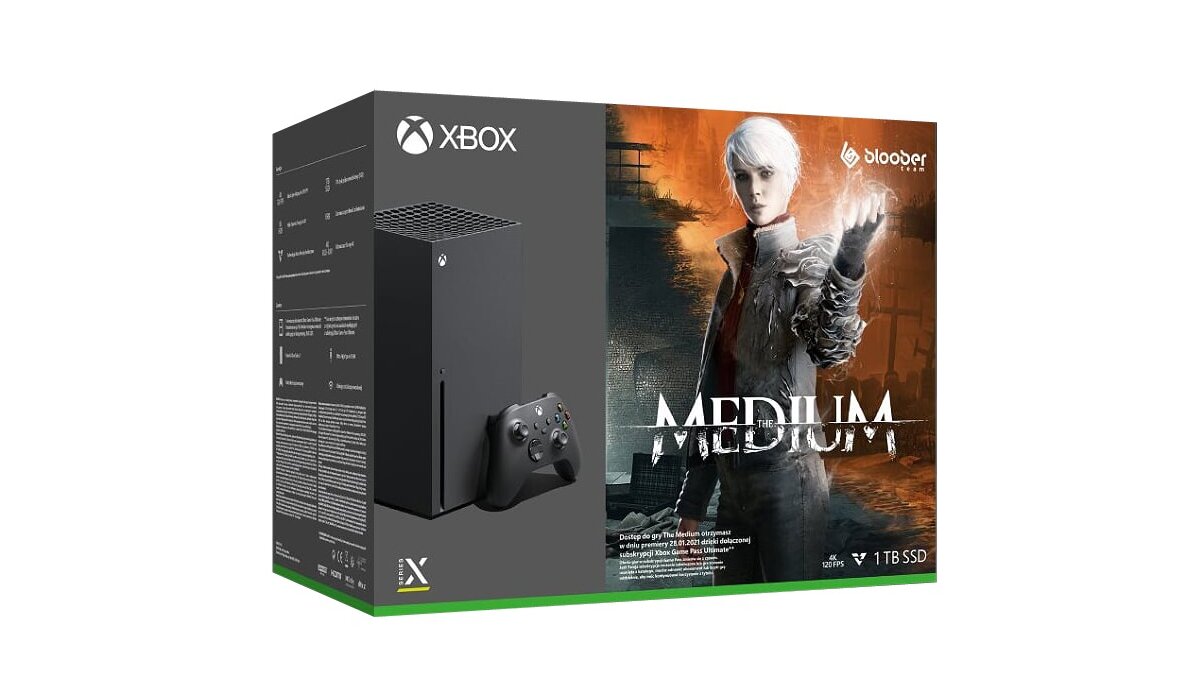 Konsola MICROSOFT XBOX Series X + Game Pass Ultimate (3M)