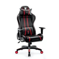 Fotel DIABLO CHAIRS X-One 2.0 (L) Czarno-czerwony