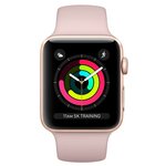 APPLE Watch 3 GPS 38mm koperta z aluminium (złoty) + pasek