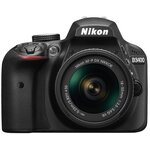 NIKON D3400 + Obiektyw 18-55 mm VR Aparat - niskie ceny i