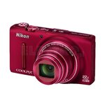 NIKON COOLPIX S9500 Czerwony Aparat - niskie ceny i opinie w