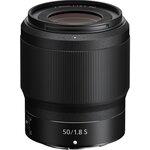 NIKON Nikkor Z 50 mm f/1.8 S (JMA001DA) Obiektyw - niskie