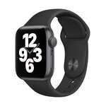 APPLE Watch SE GPS 40mm koperta z aluminium gwiezdna szaro pasek sportowy czarny niskie ceny i opinie w Media Expert
