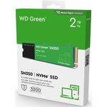 WD Green SN350 2TB【正常100%】 Dysk-WD-Green-SN350-2TB-SSD-