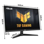 ASUS TUF Gaming 23.8インチ 270Hz ASUS TUF Gaming VG249QM1A monitor Full HD 24