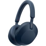 (美品)SONY WH-1000XM5 SONY WH-1000XM5 ANC Niebieski Słuchawki nauszne - niskie