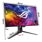 ASUS 26.5インチ OLED モニター 240Hz ASUS、240Hz駆動の26.5型4Kゲーミング有機ELモニター - PC Watch