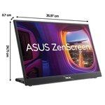 ASUS モニター ZenScreen MB16QHG 16