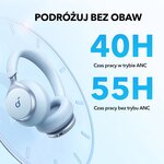 Soundcore Space One /ブルー Słuchawki bezprzewodowe Soundcore Space One Nauszne