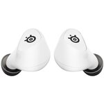 SteelSeries イヤホン Arctis GameBuds white STEELSERIES Arctis Gamebuds Bezprzewodowe, Douszne, ANC