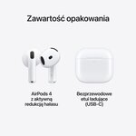 APPLE AirPods 4 ANC Słuchawki douszne - niskie ceny i opinie