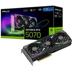 ［新品］PNY GeForce RTX 5070 Ti ARGB OC PNY GeForce RTX 5070 Ti ARGB OC 16GB GDDR7 DLSS4 - Karty