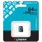 その他  Go 64GB Kingston Canvas Go Plus 64gb V30 A2 Microsdxc - Niska cena
