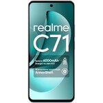 スマートフォン本体 realme C71 6GB-128GB NFC realme C71 128GB/6GB - Forest Owl | Na stanie | Tani