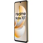 REALME Note 70T 4/256GB 6.74” 90Hz Złoty Smartfon - niskie