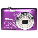 【動作品】ニコン Nikon COOLPIX A100 パープル 動作品】ニコン Nikon COOLPIX A100 パープル