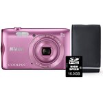 Nikon Coolpix A300 ピンク Nikon Coolpix A300 aparat różowy : Amazon.pl: Elektronika