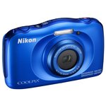Nikon - COOLPIX W100 ブルー  M555 Amazon | Nikon デジタルカメラ COOLPIX W100 防水 W100BL