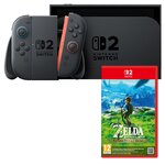 NINTENDO Switch 2 Czarny + The Legend Of Zelda: Breath Of