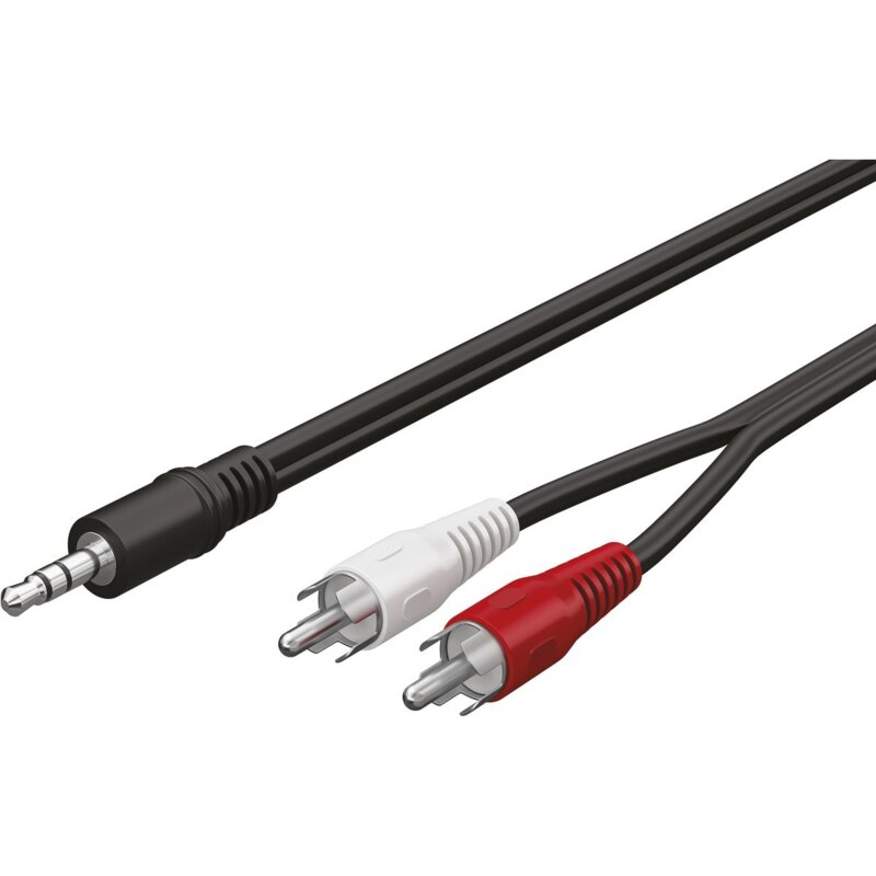 Kabel Jack 3.5 mm - 2x RCA QIXO 1.5 m