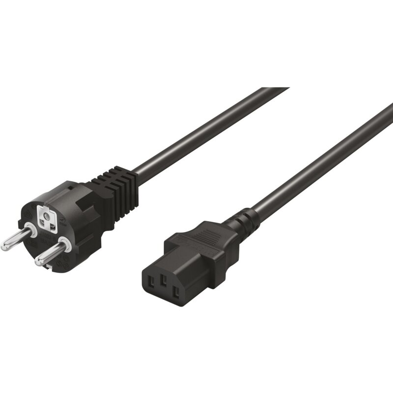 Kabel zasilający Schuko - CEE 7/7 C13 QIXO 1.5 m