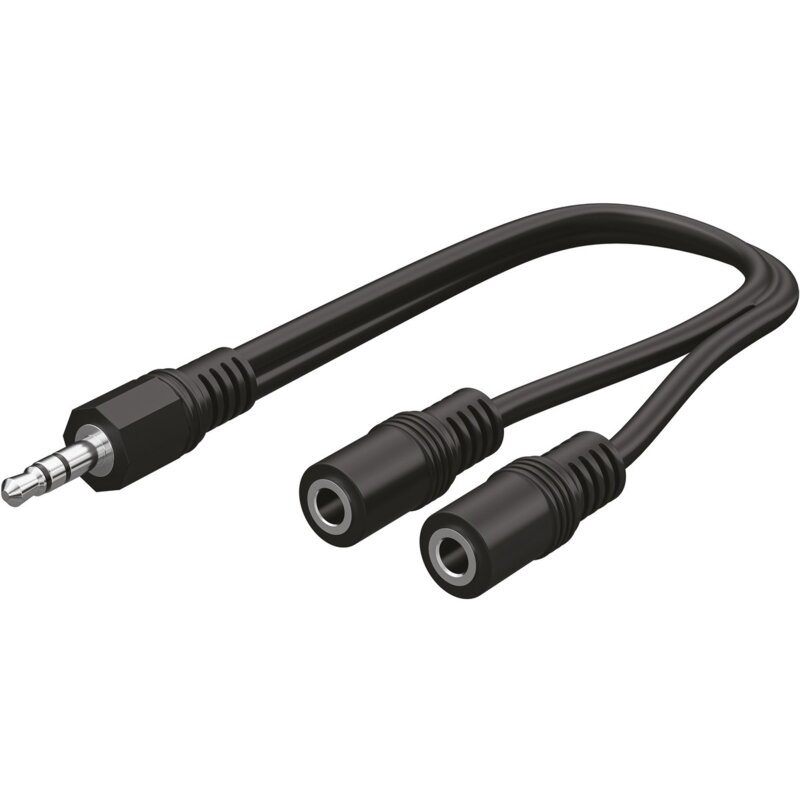 Adapter Jack 3.5 mm - 2x Jack 3.5 mm QIXO