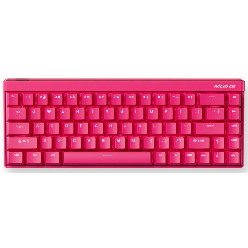 Klawiatura MCHOSE Ace 68 Air Rose Red Mount Tai Magnetic Switch GT