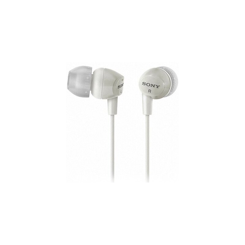 Słuchawki dokanałowe SONY MDR-EX15LP Biały