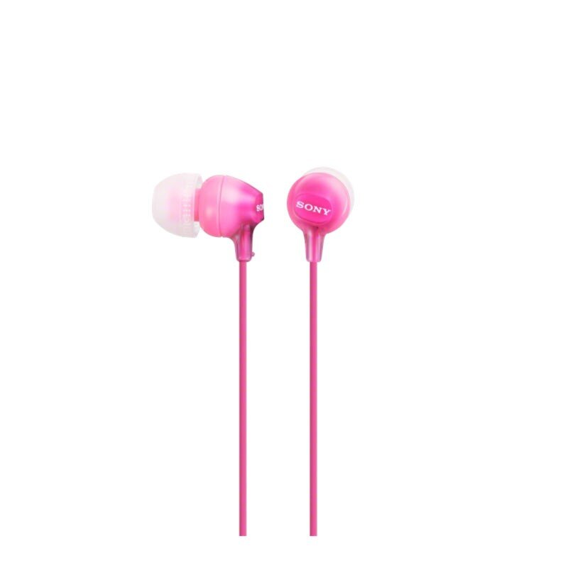 Słuchawki przewodowe dokanałowe SONY MDR-EX15LP Różowy
