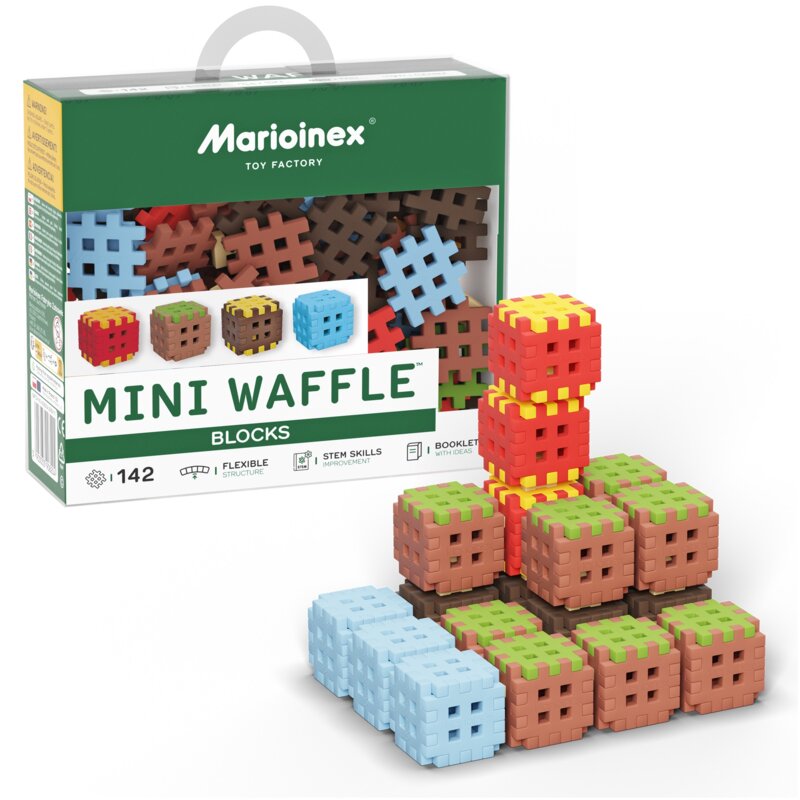 Klocki elastyczne MARIOINEX Mini Waffle Blocks 908204