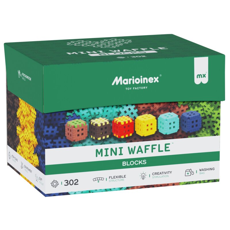 Klocki elastyczne MARIOINEX Mini Waffle Blocks 908211