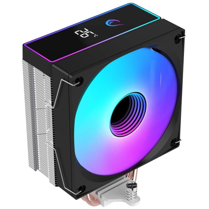 Chłodzenie CPU RAMPAGE Octagon B70 ARGB Czarny