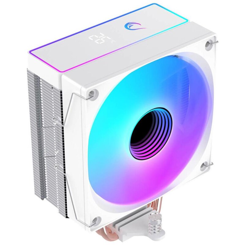 Chłodzenie CPU RAMPAGE Octagon B70 ARGB Biały