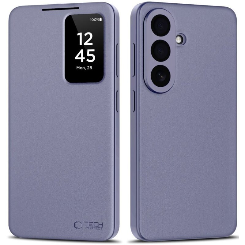 Etui TECH-PROTECT Smart Wallet do Samsung Galaxy A57 5G Fioletowy