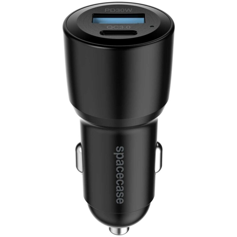 Ładowarka samochodowa SPACECASE C60AC-11 60W Czarny