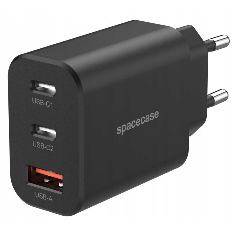 Ładowarka sieciowa SPACECASE SC003B 30W Czarny