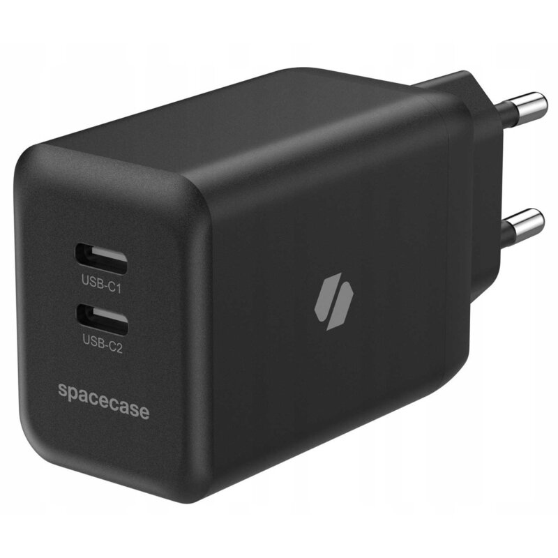 Ładowarka sieciowa SPACECASE SC006B 45W Czarny