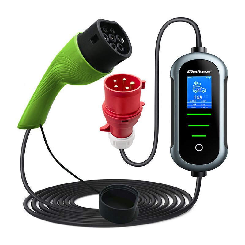 Ładowarka do samochodu elektrycznego QOLTEC 52720 11kW