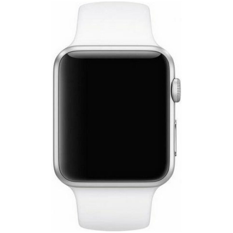 Pasek MERCURY Silicon do Apple Watch do koperty 38/40/41 mm Biały