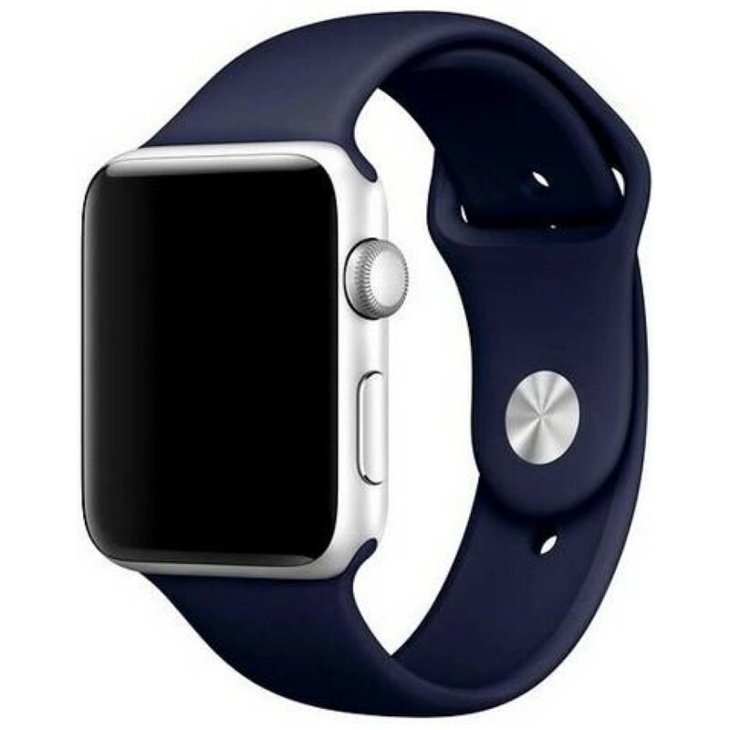 Pasek MERCURY Silicon do Apple Watch do koperty 38/40/41 mm Niebieski