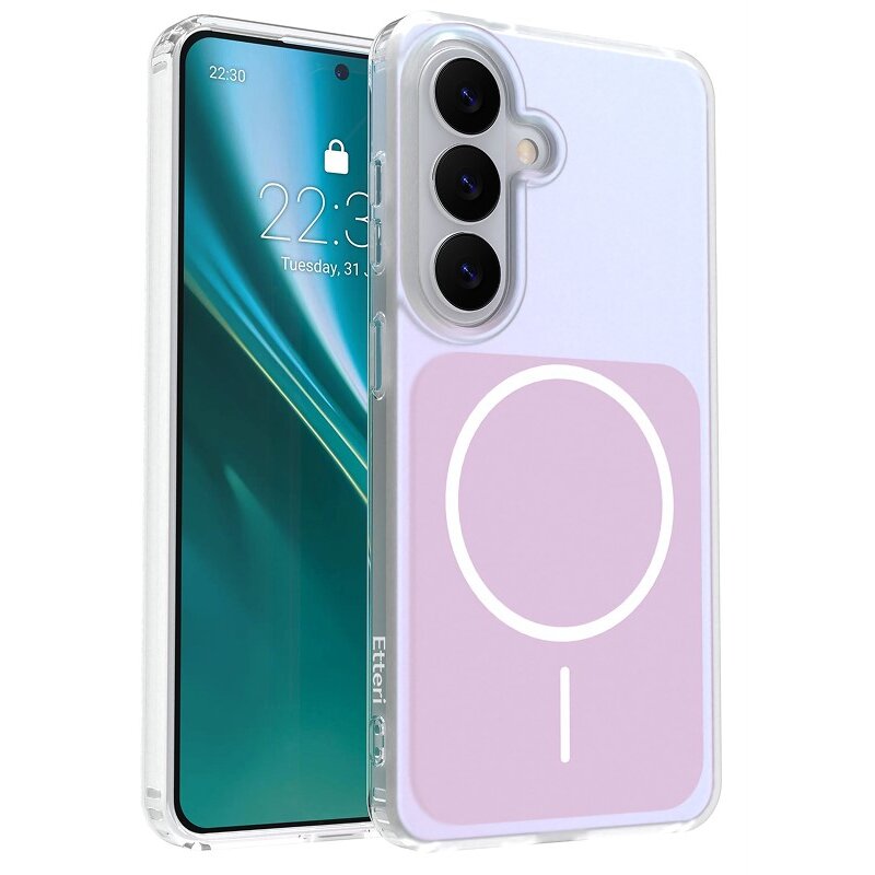 Etui ETTERI Hidden Pearl do Samsung Galaxy S26 Różowy