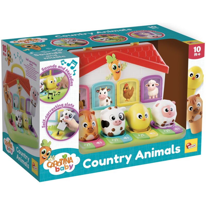 Zestaw kreatywny LISCIANI Carotina Baby Country Animals 304-117741