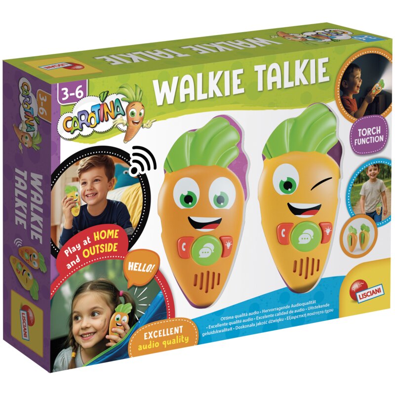 Zabawka Krótkofalówka LISCIANI Carotina Walkie Talkie 304-117765